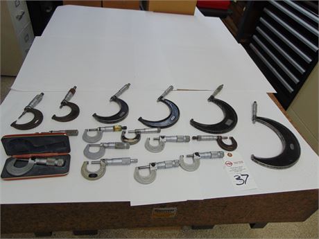 Brown And Sharpe, Starrett Micrometers