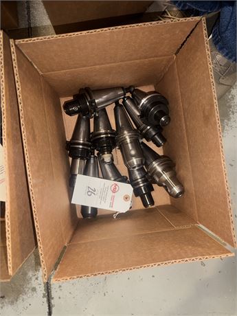 Lot of (10) Cat 40 Tool Holders