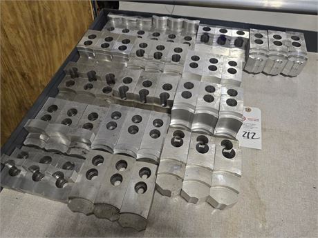 Lot of Aluminum 10-15" Pie Jaws