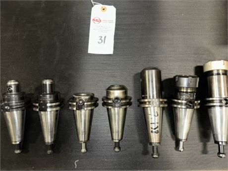 Lot of (10) Cat 40 Tool Holders