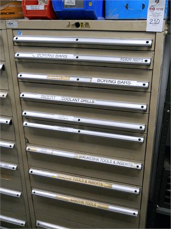 10 Drawer Lista Roller Bearing Storage Cabinet