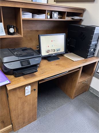 Office Desk & Shelf Unit