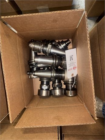 Lot of (10) Cat 40 Tool Holders