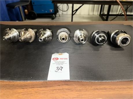 Lot of (10) Cat 40 Tool Holders