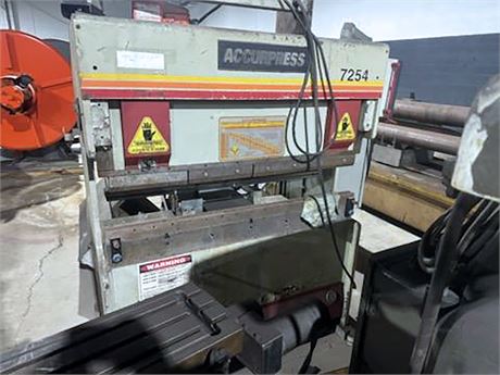 Accurpress 7254 Hydraulic Press Brake