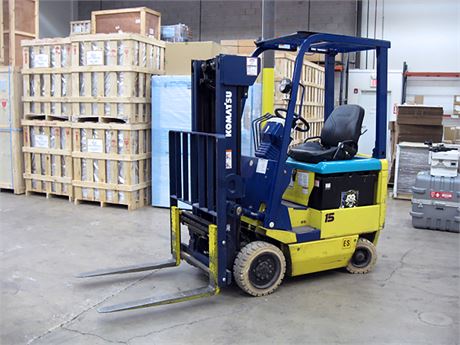 Komatsu FB15 Electric Forklift