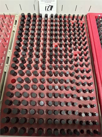 Assort. of pin gage set