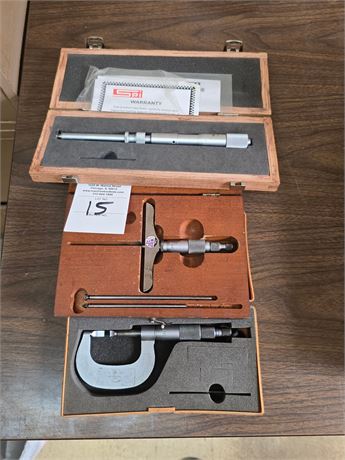Lot of (3) Assorted Measuring Devices