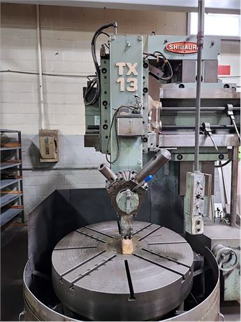 Shibaura TX-13 Vertical Boring Mill