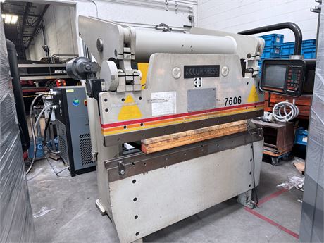 Accurpress 7606 HydraulicPress Brake