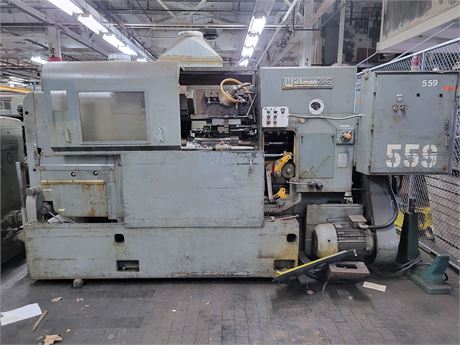 Wickman 2 1/4" 6 Spindle Screw Machine