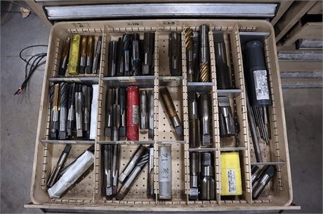 Assortment of End Mills, Thread Mills, and Thread Taps