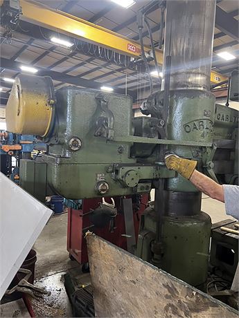 Carlton Natco 4’ x 15”3A Radial Arm Drill Press