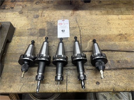 Lot of 5  Assorted Tool Holders