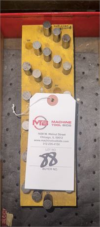 Assorted Pin Gages w / Case