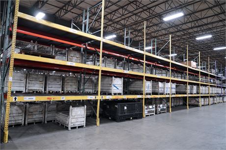 9 Section of Pallet Racking