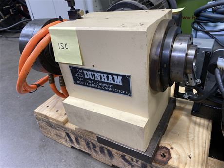 Dunham 5C Spindle with Pneumatic 5C Collet Closer