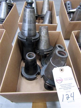 Lot of (5) Cat 50 Tool Holders