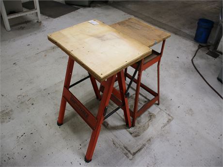Lot of (2) Saw Tables