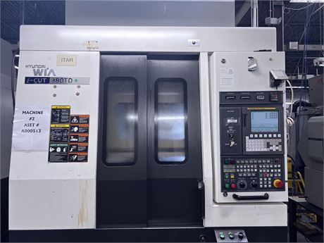 Hyundai Wia i-CUT380D Vertical Machining Center (2011)
