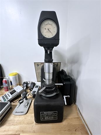 Wilson Rockwell 4JR Hardness Tester