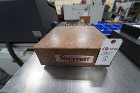 STARRETT GRANITE SURFACE TABLE