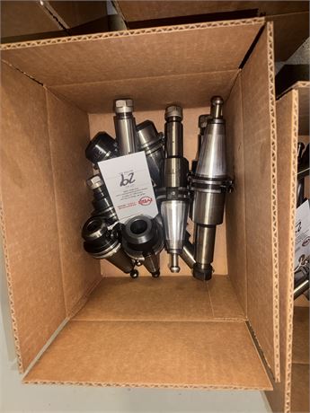 Lot of (10) Cat 40 Tool Holders
