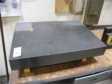 36" x 24" x 4" H Granite Surface Plate