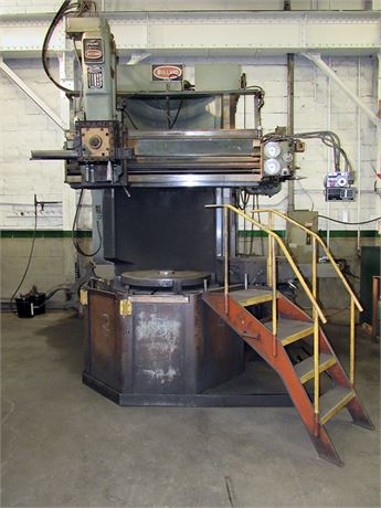 46" BULLARD  DYNATROL VERTICAL TURRET LATHE