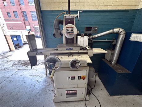Harig 618 6" x 18" Surface Grinder w/ Dust Collector