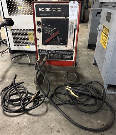 Stick Wedler 250 Amp w/Cart