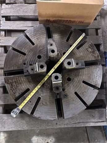 Time Master 32" Four Jaw Chuck