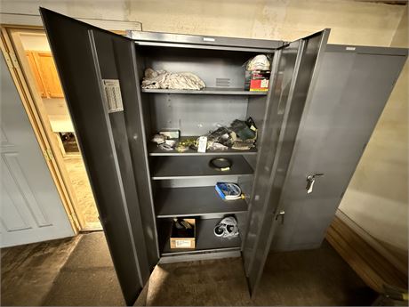 Cabinet with Misc Contents