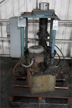 CUSTOM PRESS AND HYDRAULIC UNIT