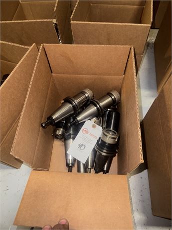 Lot of (10) Cat 40 Tool Holders