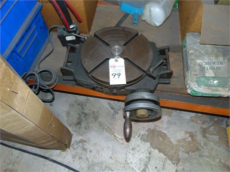 Bridgeport Rotary Table