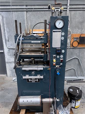 Wabash 12 Ton 121212-2TMB Heated Platen Molding Press