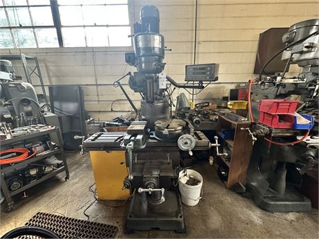 JET Model JTM-1044 2HP Knee Mill