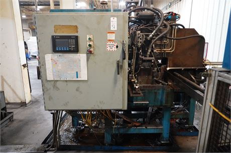 DOUBLE END HYDRAULIC TUBE END FORMING MACHINE