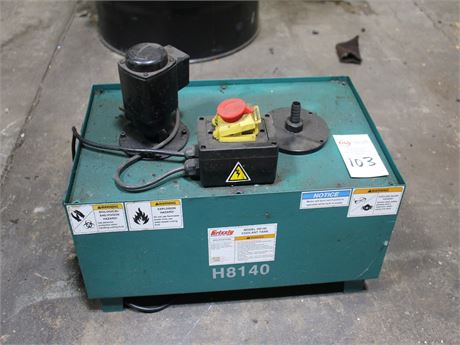 Grizzly Model H8140 Coolant Tank