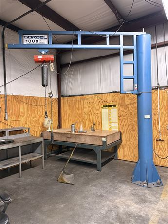 GORBAL 1000 Lbs. Capacity Jib Crane