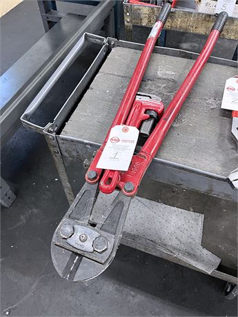 Pipe Wrench  & Bolt Cutters
