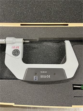 3"-4" Mitutoyo Digital Micrometer