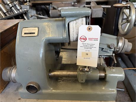 Friedich Deckel Model SO Single Lip Tool & Cutter Grinder