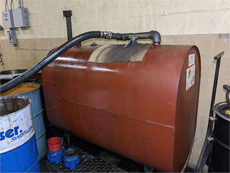 Waste Coolant/Oil Storage Tank