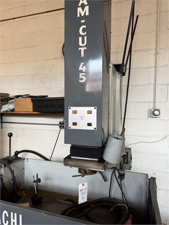 Hitachi  Model A12 Ram- Cut 45 Sinder EDM W/Magnetic Work Table