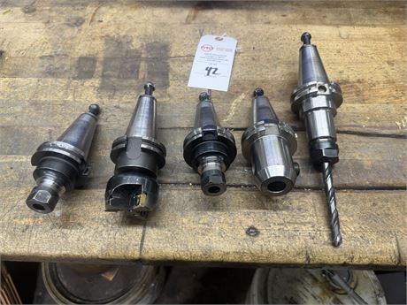 Lot of 5  Assorted Tool Holders