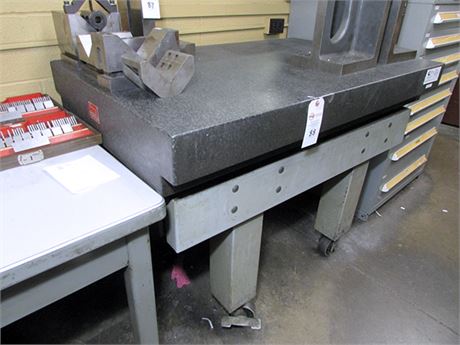 Starrett 30"x48"x4" A-Grade Granite Surface Table