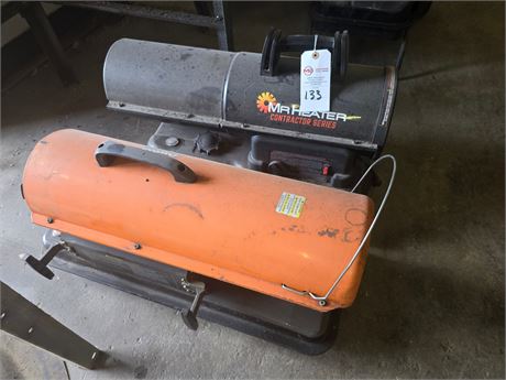 Lot of (2) Kerosene Heaters