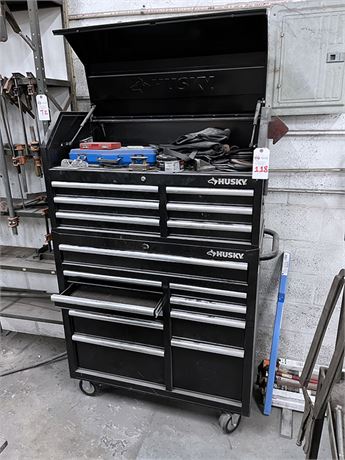 Husky Rolling Tool Chest & Contents